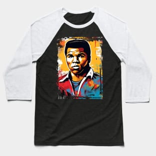 Muhammad Ali Colorful boxing Baseball T-Shirt